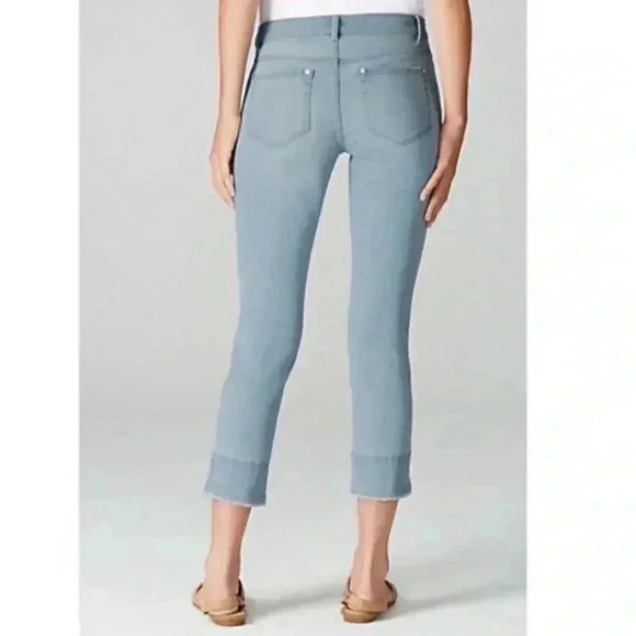 J. Jill Denim Authentic Fit Cropped Jeans - Picture 3 of 13